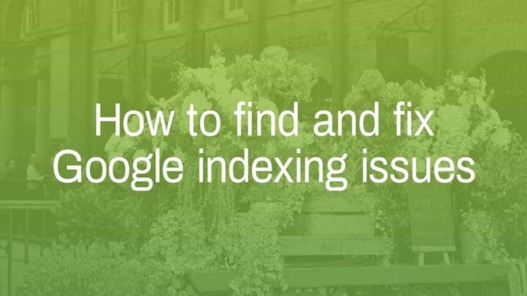 Google Index – Reasons for not finding Website on Google, solutions