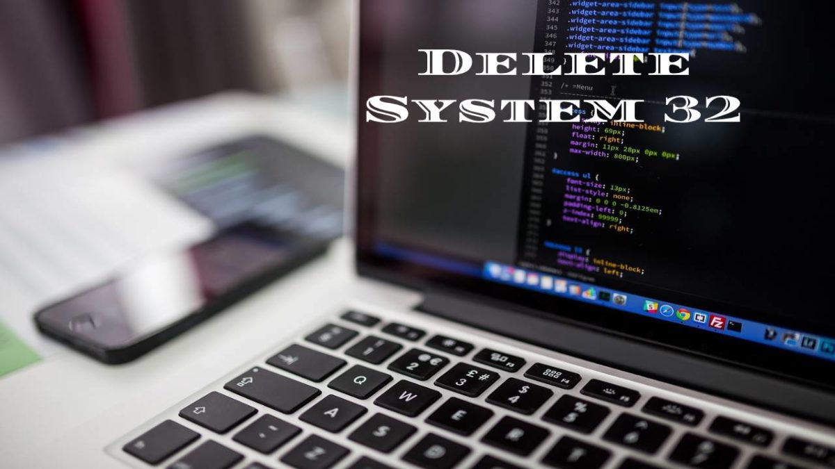 System32 – Origin, What happens if you try to delete the System32 folder?