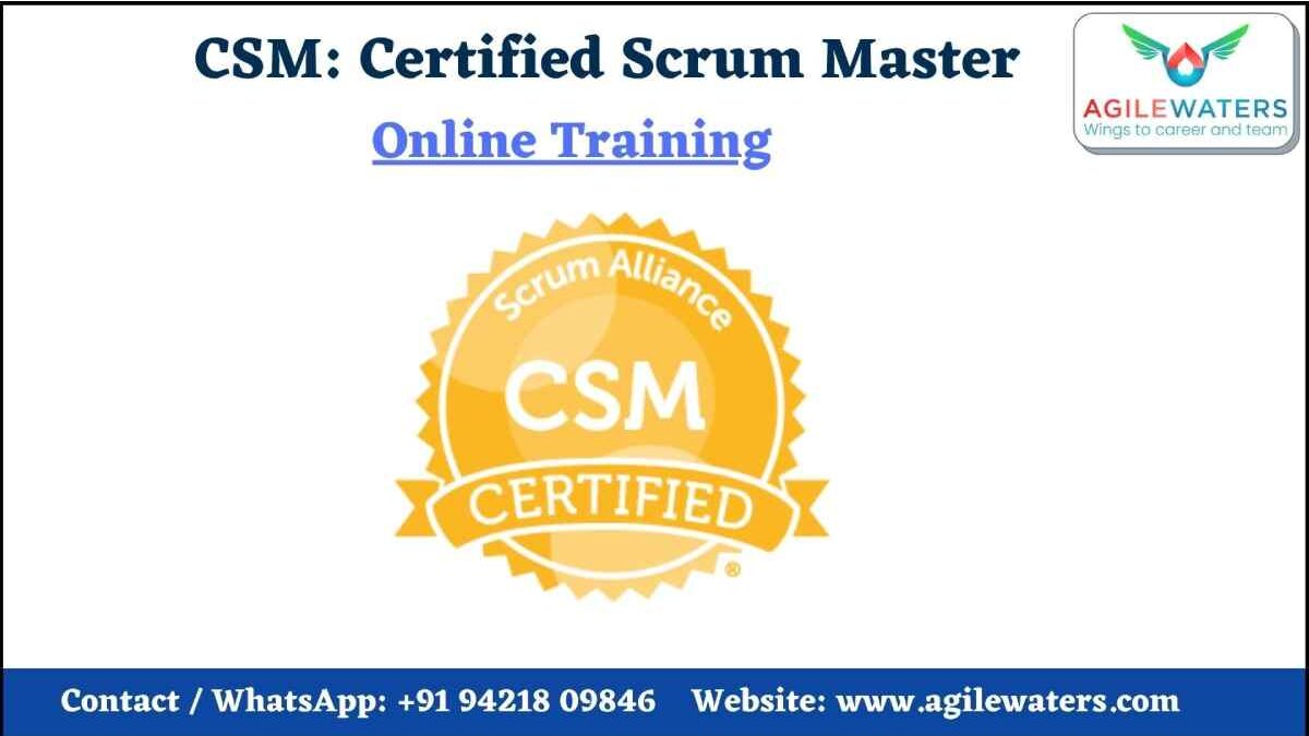 Get Details About CSM® Certification Training