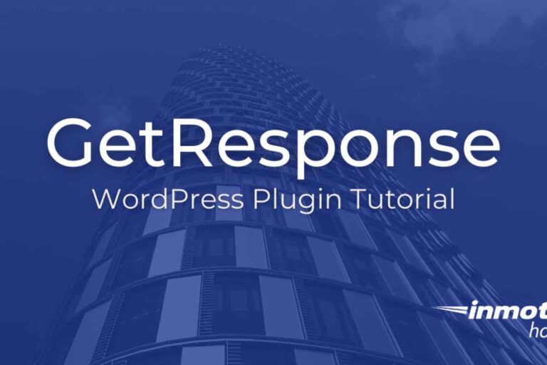 How to Create a Getresponse Form in WordPress?- Definition