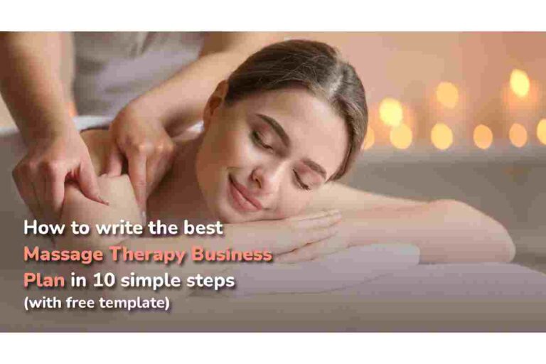 How To Write A Massage Business Plan?