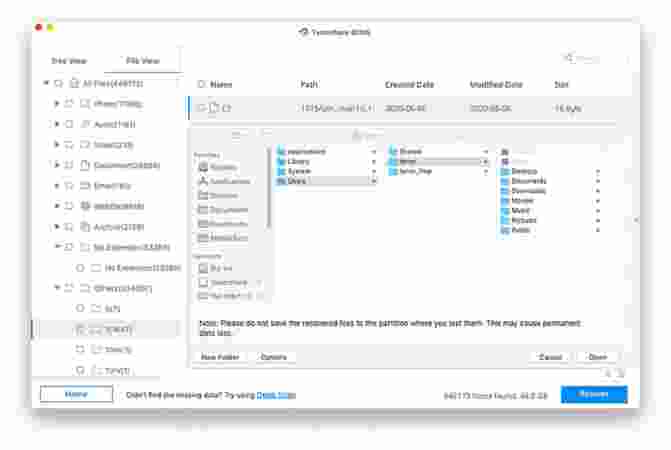 Recover Files on Mac