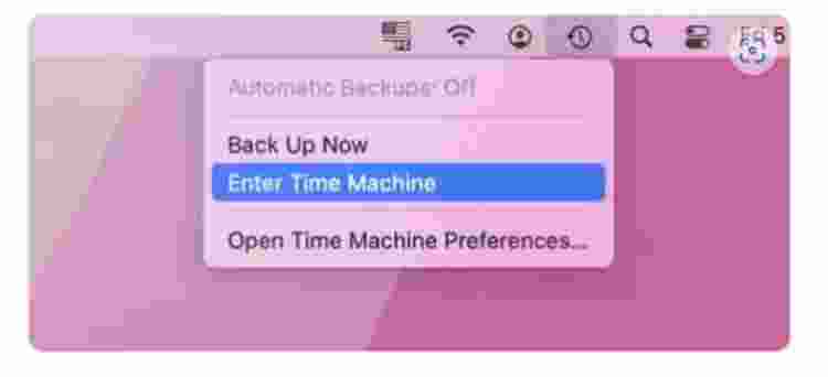 Restore Deleted Files with Time MachineRestore Deleted Files with Time Machine