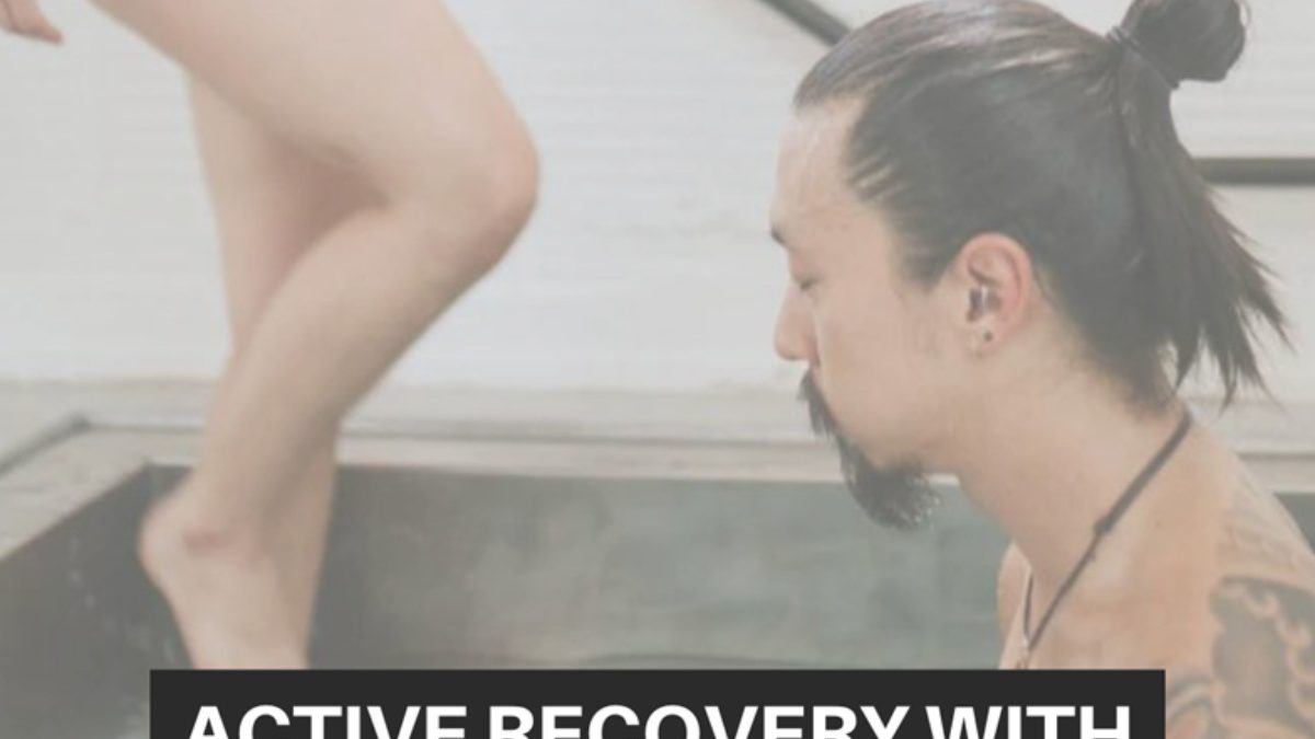 Active Recovery with Cold Plunging