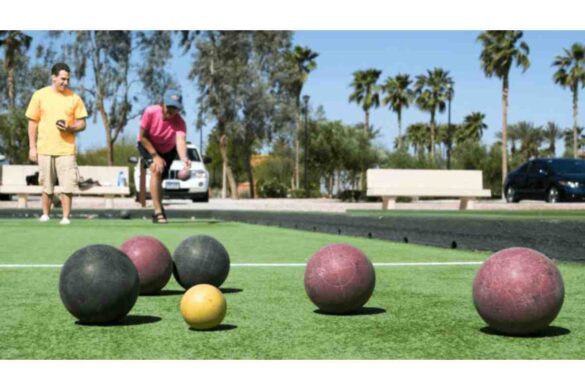 Play Bocce Ball