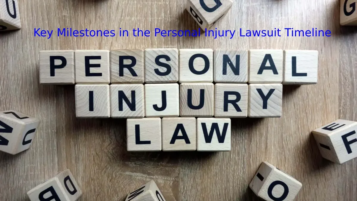 From Filing to Settlement: Key Milestones in the Personal Injury Lawsuit Timeline