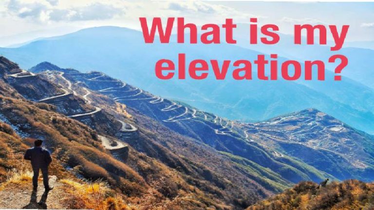What is my Elevation?