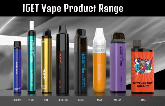 IGET Vape Product Range_