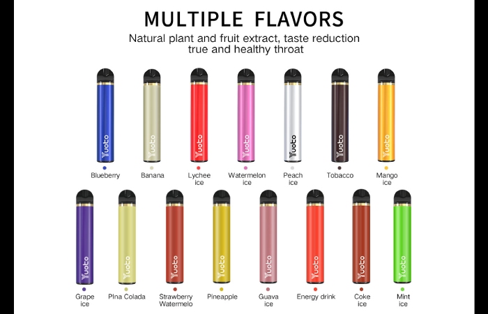 Variety of Flavors and Nicotine Strengths_