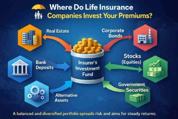 where do life insurance companies invest your premiums_