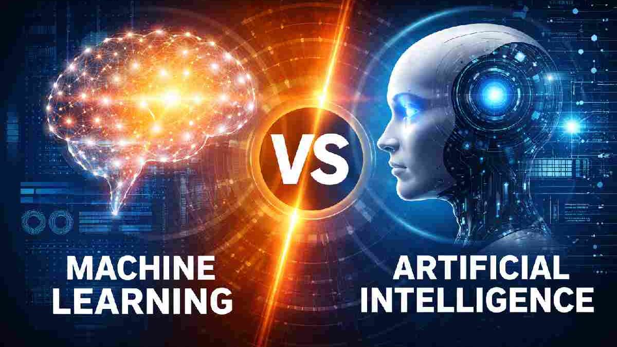 Machine Learning vs Artificial Intelligence: Differences