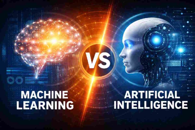 Machine Learning vs Artificial Intelligence: Differences