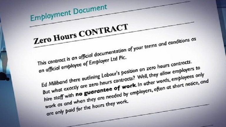 What Is a Zero Hour Contract?