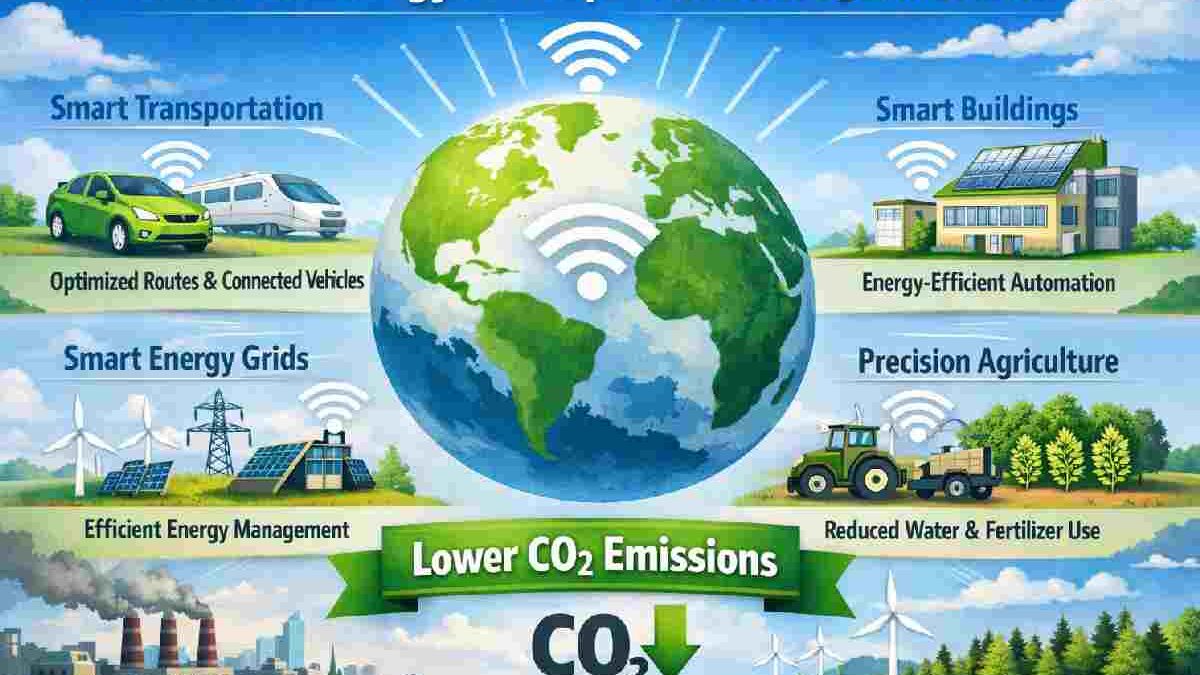Wireless Technology can Help In Reduce CO2 Emissions