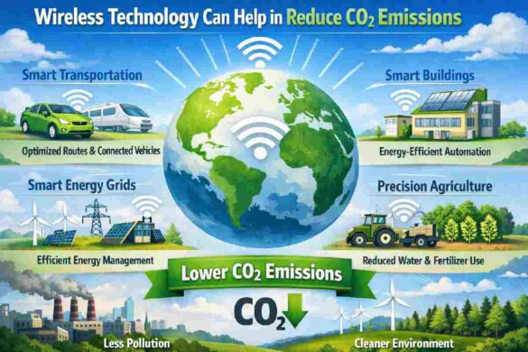 Wireless Technology can Help In Reduce CO2 Emissions