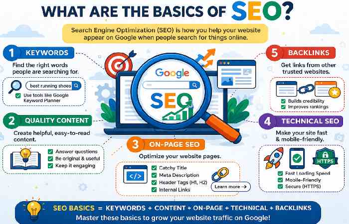 what are the basics of seo
