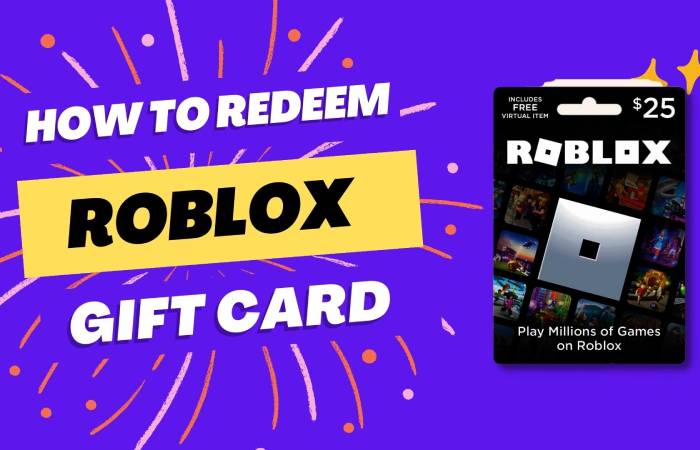 Roblox.com Redeem Gift Card
