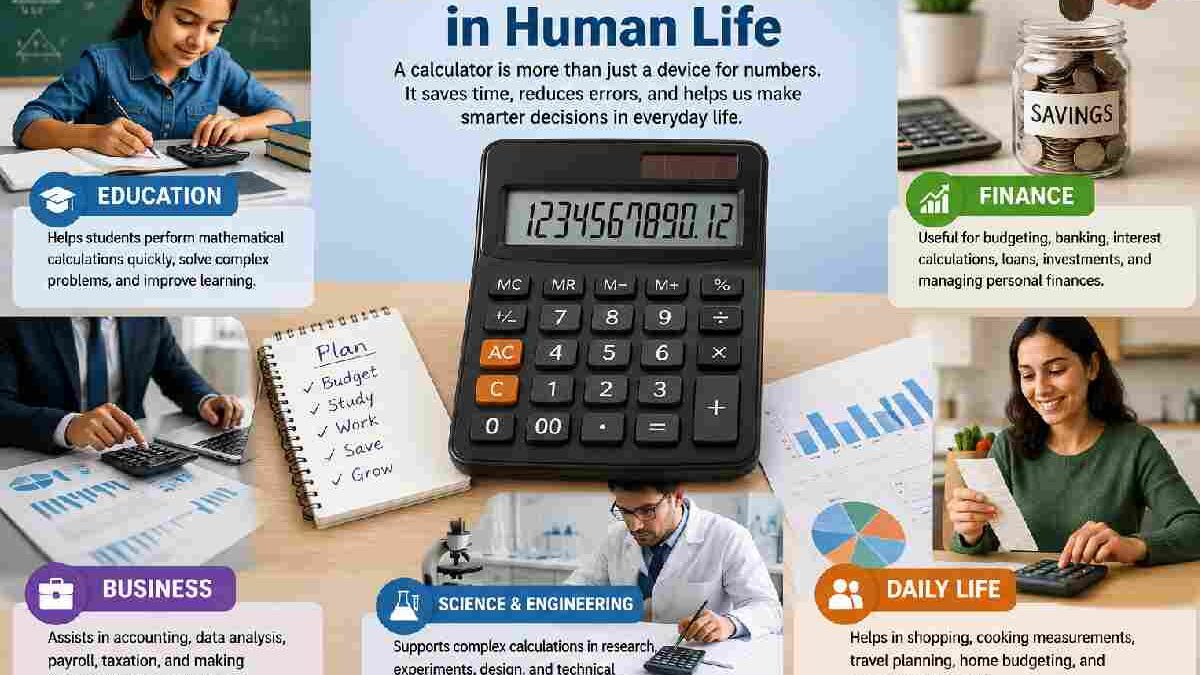 Role of Calculator in Human Life