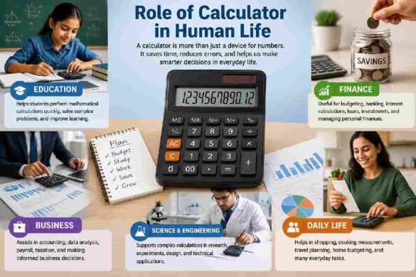 Role of Calculator in Human Life