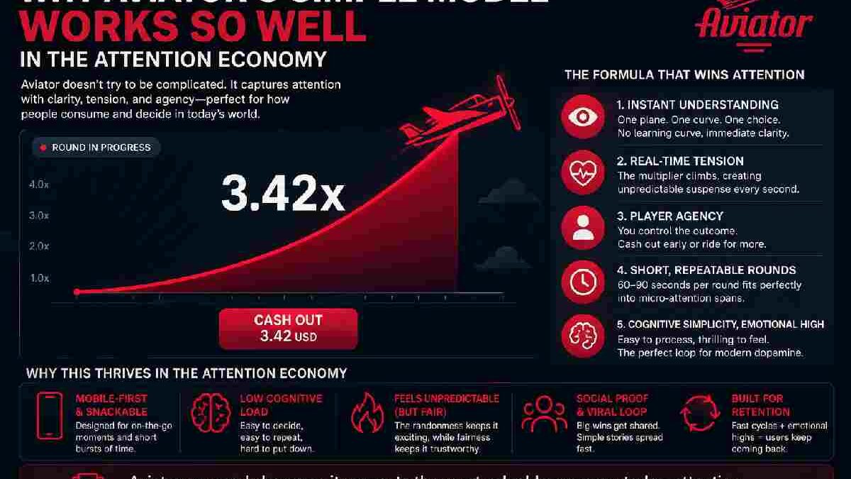 Why Aviator’s Simple Model Works So Well in the Attention Economy