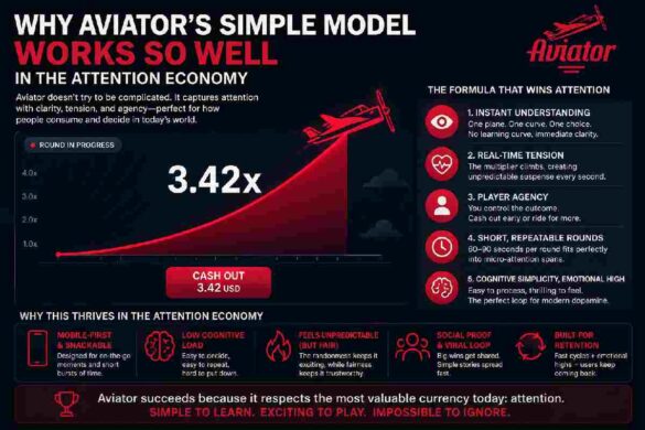 Why Aviator’s Simple Model Works So Well in the Attention Economy